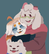 angle's Ralsei art featuring me!